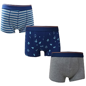 Real Kids Boys Cotton BriefsPack of 3