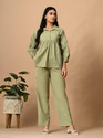 REAL LADY Top Pant Co-ords Set