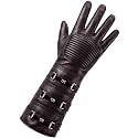 Real Leather Sky Gauntlet Costume Glove for Men - Halloween Regular Fit Long Cuff Cosplay Leather Gloves