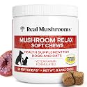 Real Mushrooms Calming Chews for Dogs and Cats, All Breeds and Sizes, 60ct