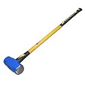 Yellow and Black Crossfit Fitness Sledgehammer with Fiberglass Handle (5.5 Kg)