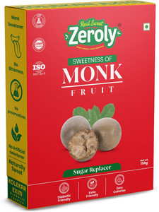 real sweet zeroly monk fruit diabetic friendly11 sugar replacement zero calorie  sweetener 150 g