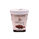 Realfitness Chocolate Peanut Butter Crunchy 510g | 25% Protein | Made with Roasted Peanuts, Chocolate Paste, Brown Sugar & Sea Salt | Plant Based Protein (Crunchy, 510g)