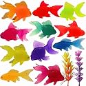 Realistic Fish Animal Figure Toys for Kids| 15Pcs Underwater Marine Ocean Fish Action Figurine Model Toy for Boys & Girls Aquatic Water Animals Playset Sea Creatures Birthday Gift for Children
