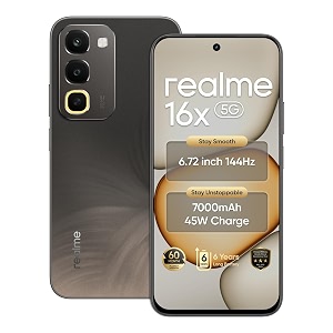 realme 16X 5G Smartphone 6.8 inch 144Hz