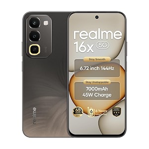 realme 16X 5G Smartphone 7000mAh Titian Battery