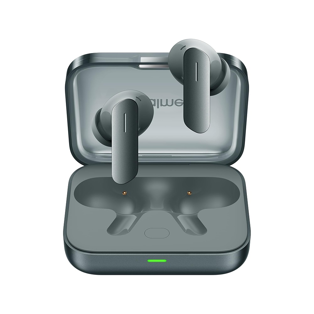 Écouteurs Realme Buds Air7 - Annulation Bruit 52dB, 52h Autonomie, Bluetooth 5.4 - Or