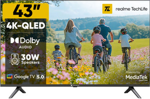 realme TechLife 108 cm 43 inch QLED