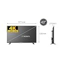 43” 43 inch 4k vivid ultr hd smart mouse remote m6v3 series 110cm