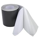 RealPlus 6" x 100ft RV Underbelly Tape Waterproof Belly Tape with Permanent Sealing Adhesive for Camper Travel Trailer Mobile Home, Tear Repair Patch