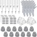 Realspring 148 Pcs Spirit Week Accessories School Team Spirit Items
