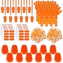 Realspring 148 Pcs Spirit Week Accessories School Team Spirit Items