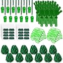 Realspring 148 Pcs Spirit Week Accessories School Team Spirit Items