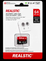 Realstic A1 64GB MicroSD Card Class 10