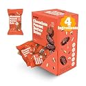 Realsy Stuffed Medjool Dates, Organic Dates with No Sugar Added, Gluten-Free, Vegan, All Natural Healthy Snack, Single Wrapped (40 ct) (Chocolate Peanut Butter)