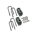 RealTruck SUPERLIFT SUSPENSION 4" Block Kit for RAM 3500 | Rear Lift Blocks, U-Bolts, & Hardware | 4949 | Fits 2003-2018 Dodge RAM 3500 4WD