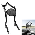 Rear Backrest Sissy Bar With Pad Compatible With Harley Touring 2009-2025