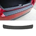 Rear Bumper Protector Guard Accessory Trim Cover Scratch Resistant Trunk Door Entry Guards Compatible with Subaru XV Crosstrek 2012 2013 2014 2015 2016 2017