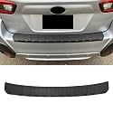 Rear Bumper Protector Guard Accessory Trim Cover Scratch Resistant Trunk Door Entry Guards Compatible with Subaru XV Crosstrek 2018 2019 2020 2021 2022 2023