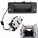 Yinlowa Rear Left Door Latch with Handle for Ford E150 E250 E350 Econoline