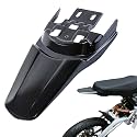 Woodniu ABS Plastic Rear Fender for Surron Light Bee X S and Segway X160 X260, Electric Dirt Bike Back Mud Guard Easy Installation Durable Part for Commute Trail Off-Road