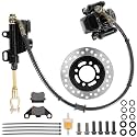 Rear Foot Brake Master Cylinder Caliper Assembly with Brake Disc