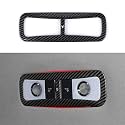 Car Rear Reading Light Decals for 2018-2022 Honda Accord 10th Gen Accessories Carbon Fiber Stickers