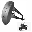Rear Tyre Flexible Mudguard Bike Splash Guard ABS Material Compatible with Bajaj Dominar 400, Black