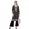 REBECCA Women39s Winter Woolen Kurti Jacquard Straight