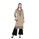 REBECCA Women39s Winter Woolen Kurti Jacquard Straight