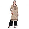 REBECCA Women39s Winter Woolen Kurti Jacquard Straight