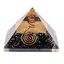 REBUY EMF Protection Orgone Pyramid | Orgonite Pyramid with Protection Stones I Reiki Healing I Meditation I Home & Office Decor Gift Pyramid I, Size: 45-50 mm
