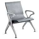 Reception Chair Set for Waiting Room - Visitor Sofa with Armrests, Airport Reception Bench for Bank, Hospital, School &amp; Barbershop - Comfortable &amp; Stylish Seating Solution