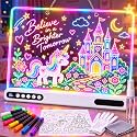 Rechargeable LED Drawing Board for Kids, 16" Light Up Drawing Board Gift