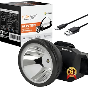 rechargeable led head torch head light 1km range lithium-ion battery blinking feature for farmers fishing camping caving hiking trekking cycling