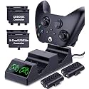 Rechargeable One Controller Battery Pack with Charger Station Compatible with PlayStation 3 Chargers