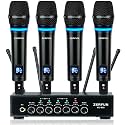 Rechargeable Wireless Microphone System 4 Channel Pro (MU-898)