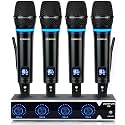 Rechargeable Wireless Microphone System 4 Channel Pro (G8)