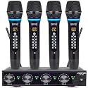 Rechargeable Wireless Microphone System 4 Channel Pro (GT-200)