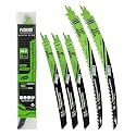Reciprocating Saw Blades for Metal Wood 9Inch/15Inch Sabre Saw Blades 5 Pack