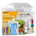 Reclosable Zip Bags, 5 Gallon Sizes, 100 Count, 2 Mil