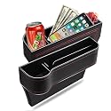 RECLUSE Car Seat Gap Organizer with Cup Holder, Multifunctional Small Storage Box for Coins, Cards, Cell Phone, Wallets etc(Pack of 1)