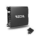 Recoil DI600.1 Class-D Car Audio Mono-Block Subwoofer Amplifier 1200W Max