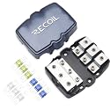 Recoil MFH13 3-Way Mini-ANL Fused Distribution Block Maximum Power Transfer