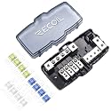 Recoil MPG4 4-Way Mini-ANL Fused Distribution Block Ground with 12pcs Fuses