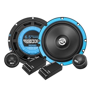 recoil rem65 echo series 65-inch car audio component speaker system