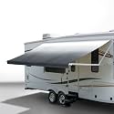 RecPro 19' RV Awning Fabric Replacement | Gray Fade Vinyl