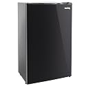 RecPro 3.3 Cu Ft 12V RV Refrigerator Black