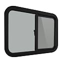 RecPro 42" x 22" RV Teardrop Window (1 Pack)