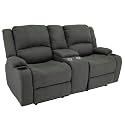 RecPro Charles Powered 70" RV Wall Hugger Reclining Loveseat Fossil